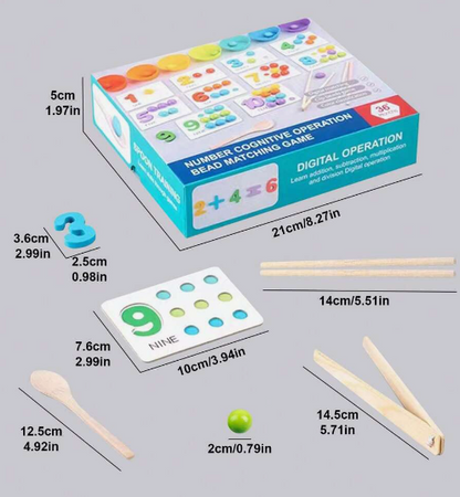 Juego de Matemáticas Montessori